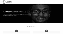 Desktop Screenshot of ahmedhamad.com